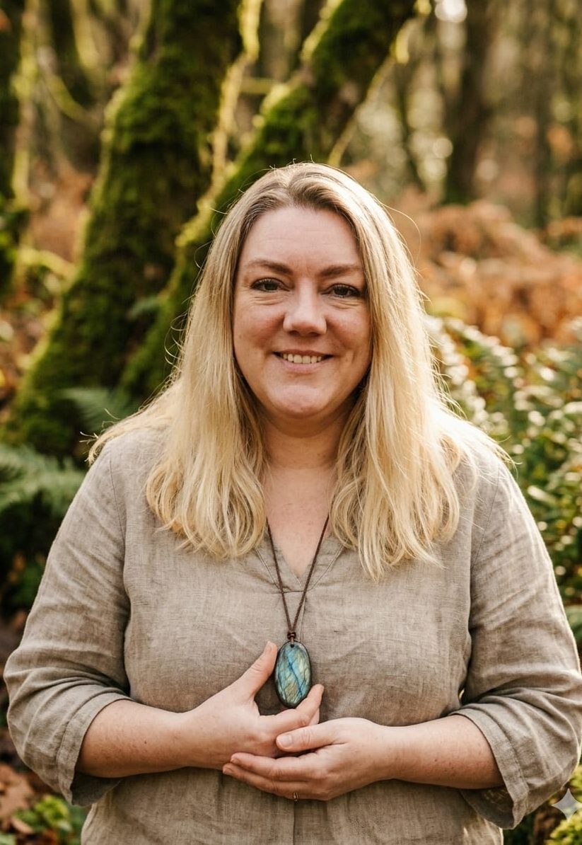 Stinne Jenning Erlandsen mit ihr Hund